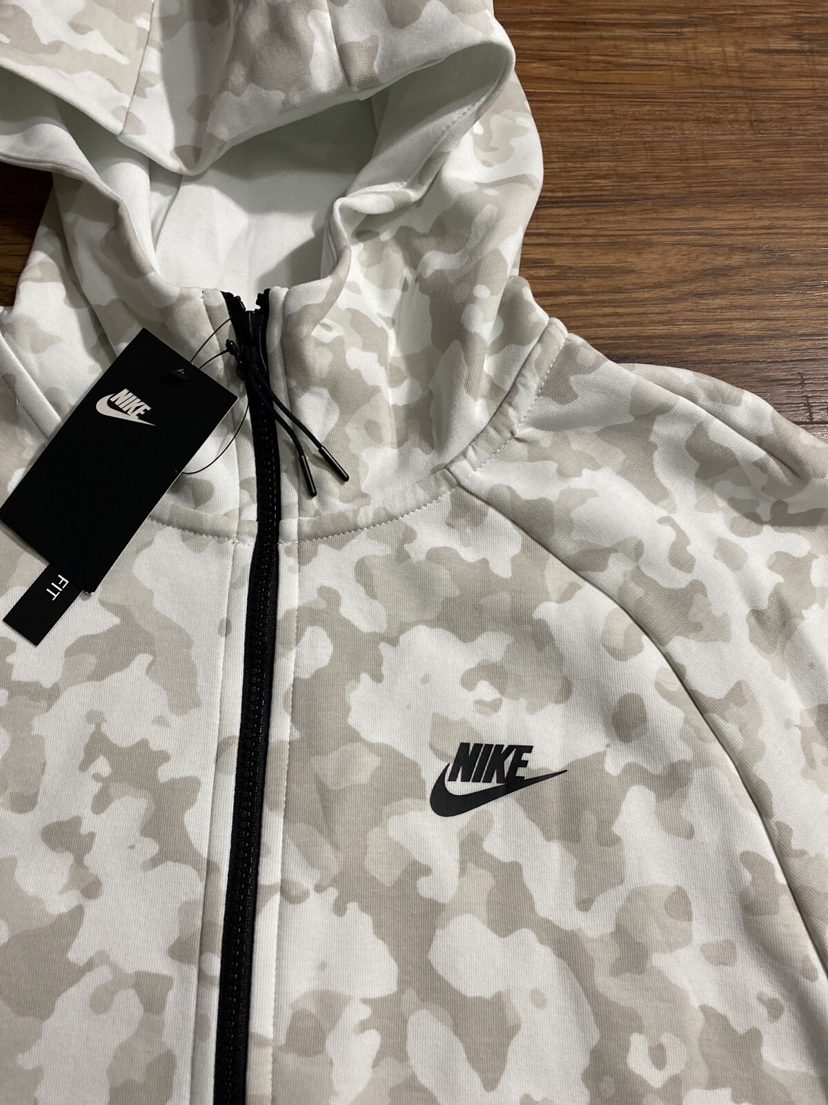 Nike Sportswear Tech Fleece Men's Full-Zip Printed Hoodie