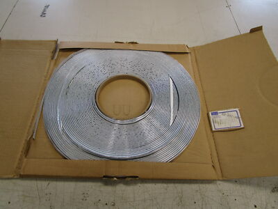 TACO METALS 342-486 CHROME SELF ADHESIVE DECORATIVE MOLDING TRIM 100 FT BOAT