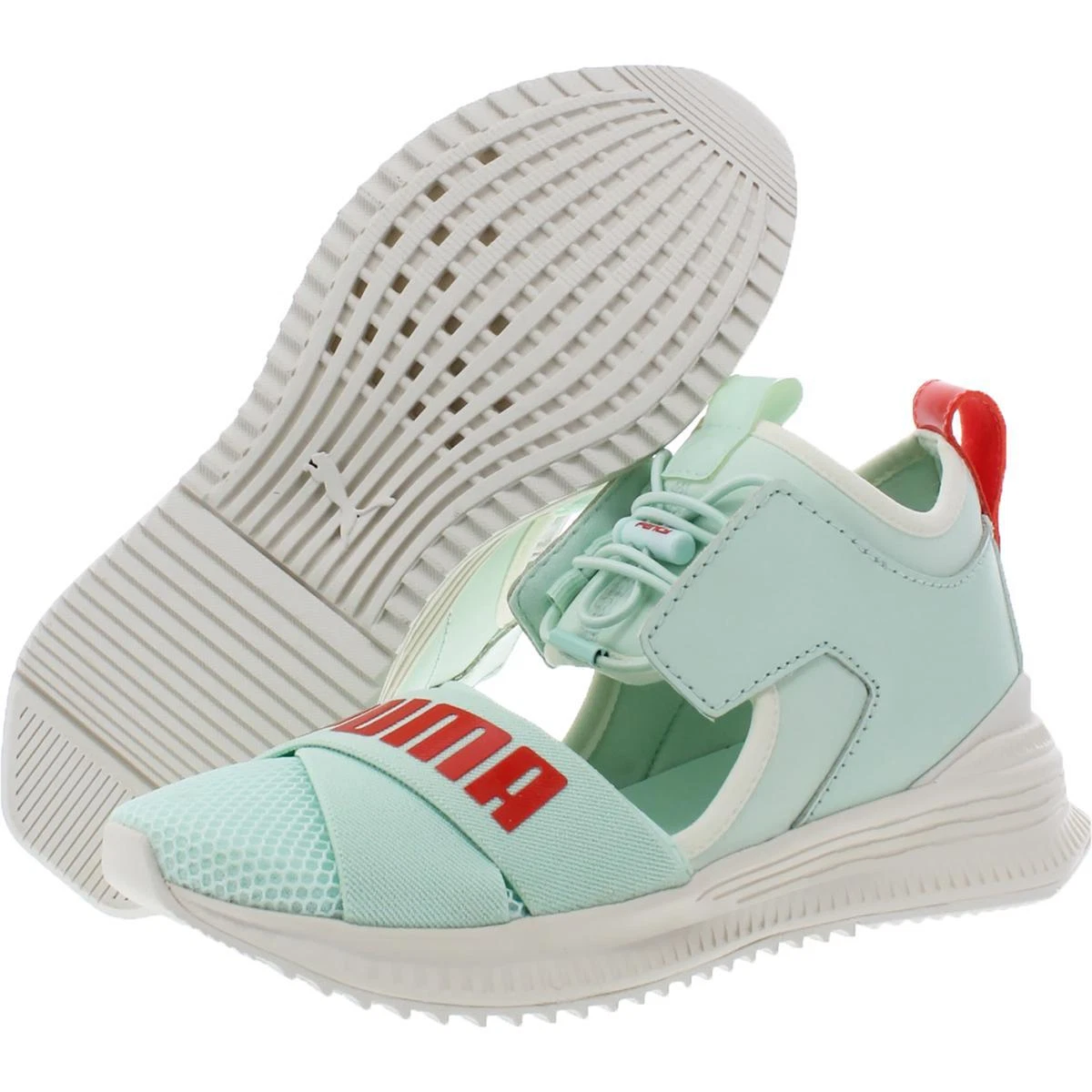 Puma Womens Fenty Avid Blue Fitness Sneakers Shoes 6 Medium B M