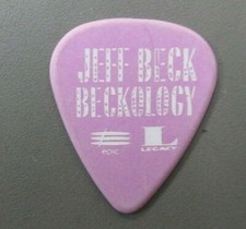 Jeff Beck guitar pick Promotional pick for Beckology CD release !