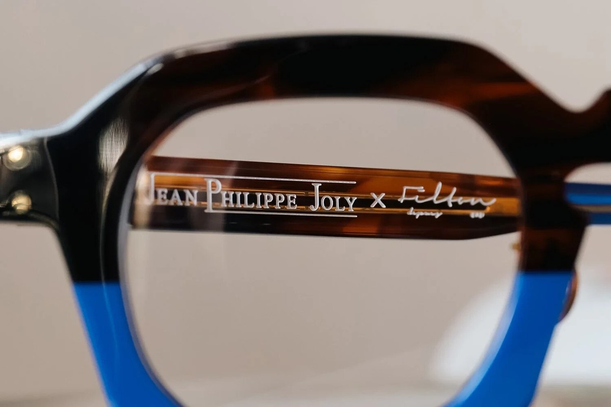 Filton × JEAN PHILIPPE JOLY\" Couture \" JEAN PHILIPPE JOLY × Filton Couture Eyeglasses Col.1 Black x Light