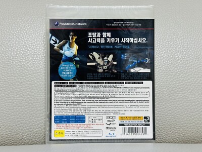 SEALED Korean Portal 2 Sony PS3 Korean Version Retro Game