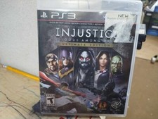 Injustice Gods Among Us Ultimate Edition Plastation 3 PS3 Game Tested