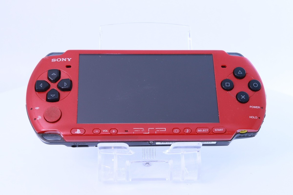 ✨ほぼ未使用品級✨PSP-3000 レッド×ブラック 本体 希少色 Yahoo!