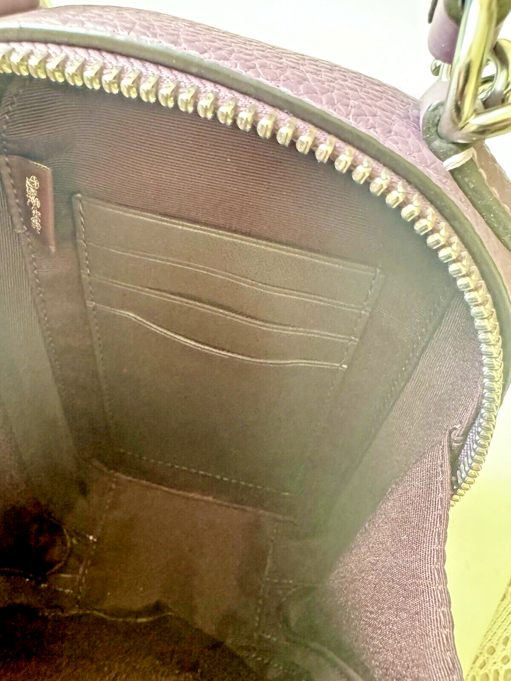 Coach Eva top handle crossbody phone bag, purple, 4.25in x 7in x 2in eBay