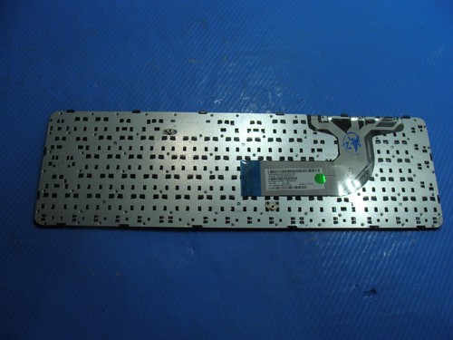 HP 15-f211wm 15.6" Genuine Laptop US Keyboard Black 708168-001 AER65U00210 - Picture 2 of 3