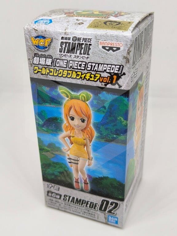 BANPRESTO WCF ONE PIECE STAMPEDE [NAMI] WORLD COLLECTIBLE