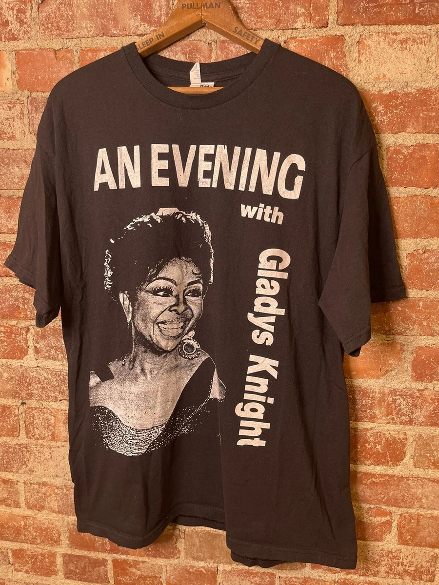 Gladys Knight Vintage Concert Rap Tour Band T Shirt