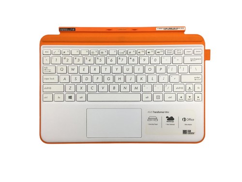 ASUS Transformer Mini Keyboard Orange/White T102H T103H - Picture 1 of 3