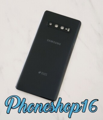 Original Samsung Galaxy S10+ PLUS DUOS G975F/DS Akkudeckel Backcover Schwarz A