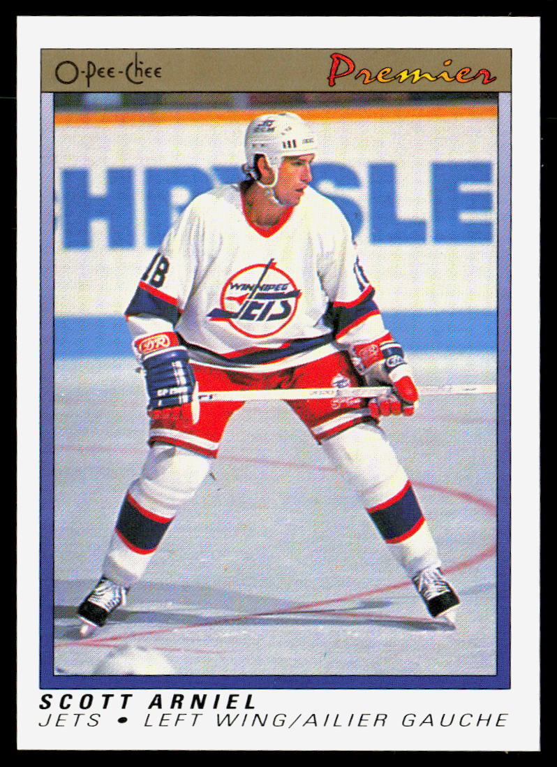 Scott Arniel 1990-91 O-Pee-Chee Premier #1 NMT