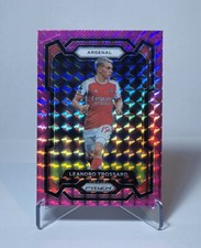 2023-24 Panini Prizm Premier League Soccer Pink Mosaic Leandro Trossard #26!