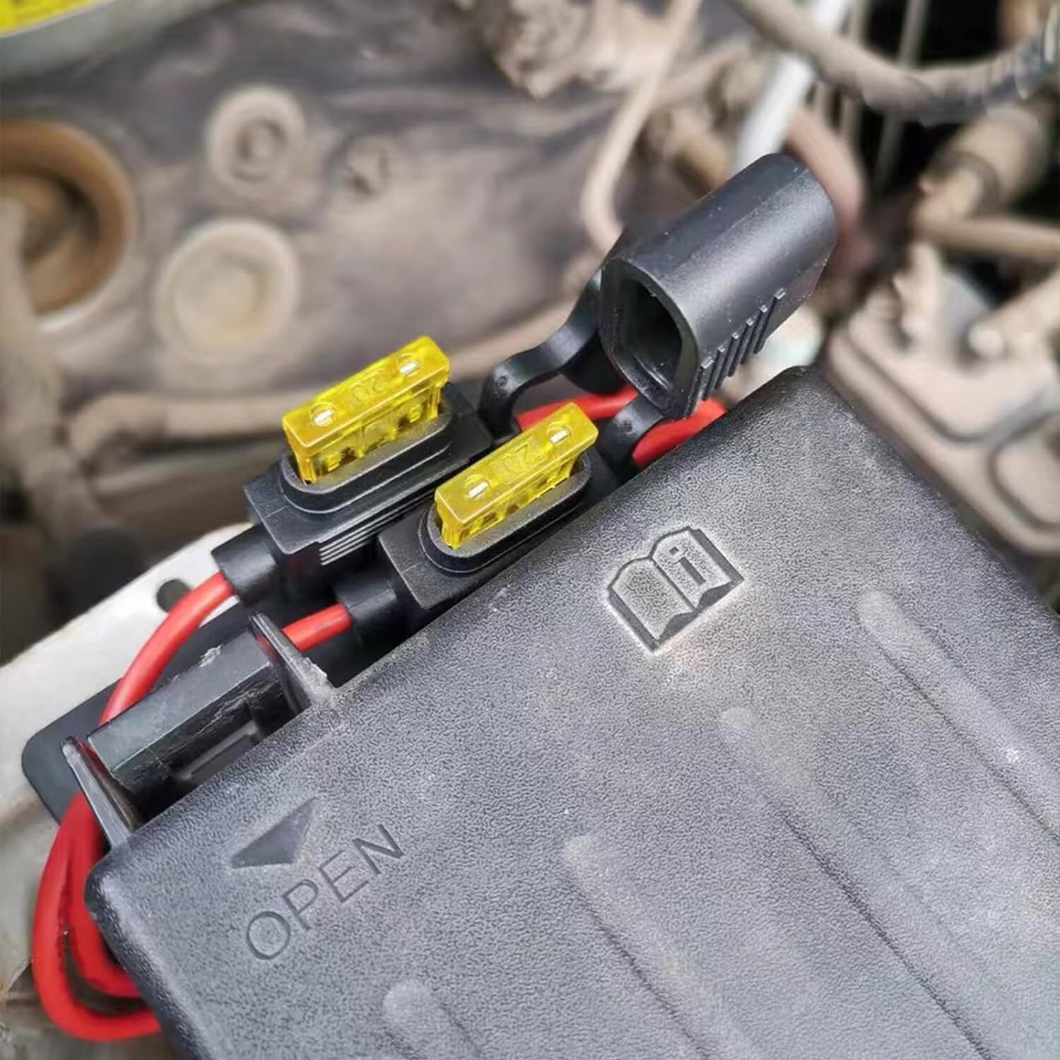 (40Pcs) 40 Amp Standard Automotive Fuse, 40A 12V 24V 32V Car Blade Fuses ATO APR