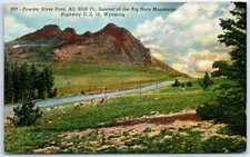Postcard - Powder River Pass, Bighorn Mountains - Wyoming