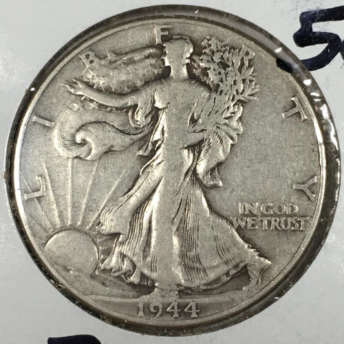 1944 Walking Liberty Half Dollar - Very Fine (VF) KM#142 - 7249