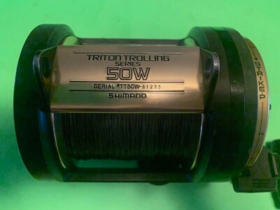 CUSTOM BUILT SHIMANO TRITON TROLLING SERIES 50W 2-SPEED FISHING