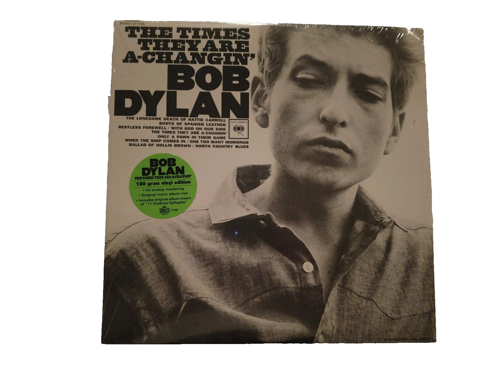 Bob Dylan Columbia Vinyl Records