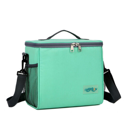 Portable Cooler Bag Food Container Lunch Bag Outdoor Thermal Insulated - Bild 12 von 20