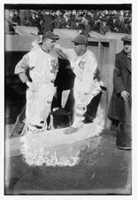 Clarence Pants Rowland & Eddie Cicotte Chicago Al Baseball Old Photo 1