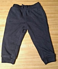 Children's Place Baby Unisex 18-24 Months Cotton Blend Blue Fleece Sweat Pants