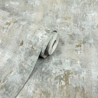 WOW169 Soho Beton Tapete Salbei GrüN Gold 10M Rolle Schwer Stil