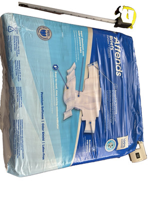 Attends Briefs | XL | Maximum Absorbency | 20 Count | 58''-63'' | 1 Pack