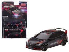 Mini GT Honda Civic Type R (FK8), Matte Black MGT00023-MJ - 1/64 Scale Diecas...
