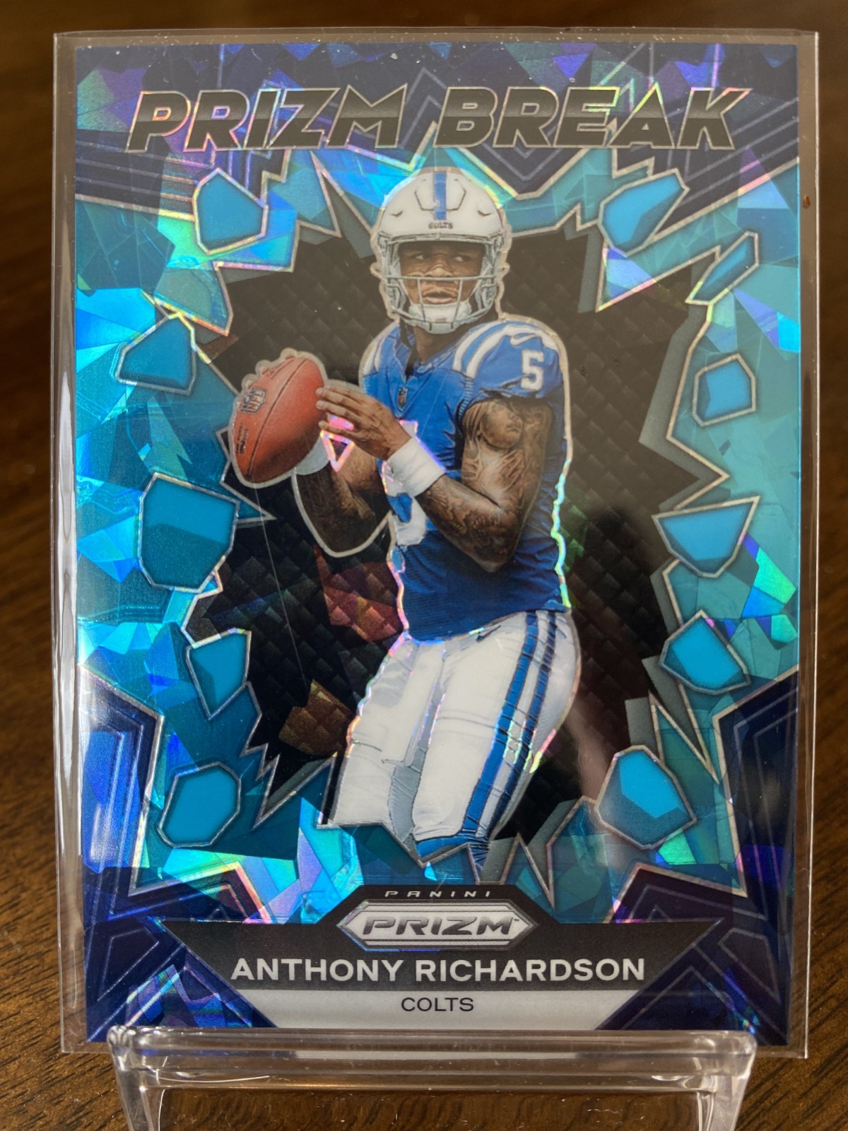 2023 Panini Prizm Anthony Richardson ROOKIE Prizm Break BLUE ICE /99 #PB-4 Colts