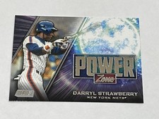 2020 Stadium Club Baseball Power Zone - Darryl Strawberry - New York Mets