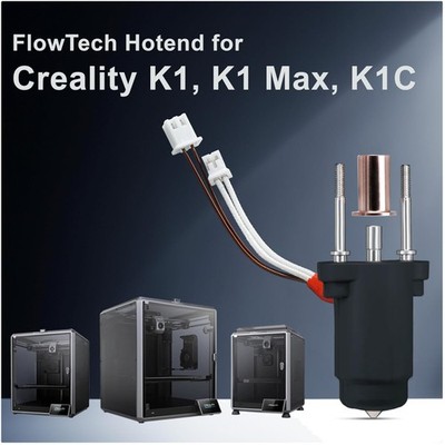Microswiss FlowTech Hotend Upgrade for Creality K1 Series