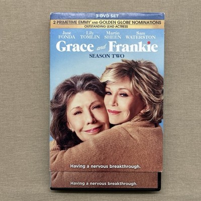 Grace and Frankie: Second Season 2 (DVD 2016 3-Disc + Slipcover & Guide) Comedy