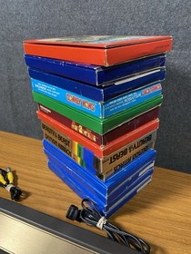 Mattel Intellivision 1979 Console Model 2609 13 Games Included (Tested Working)