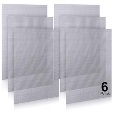 6 Pack 12 8 Inch Wire Mesh Screen, 1mm Hole 20 Mesh 304 Stainless Steel Mesh