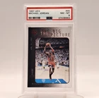 1997-98 Upper Deck UD3 Michael Jordan #45 Bulls PSA 8 Vintage Basketball Card