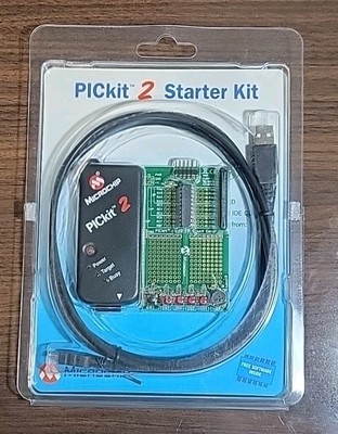 Authentic Microchip Pickit 2 Microcontroller Programmer  Starter Kit  Brand New