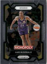 2024-25 Panini Prizm Monopoly WNBA Aari McDonald Los Angeles Sparks #30