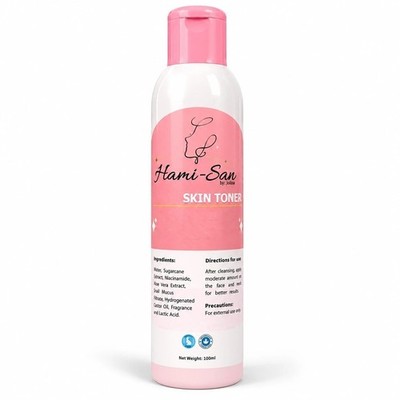 Hami-San Facial Toner 100ml Niacinamide Aloe Vera & Snail Daily Care