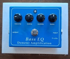 Demeter BEQ-PB Bass EQ Preamp Pedal Mint Unused