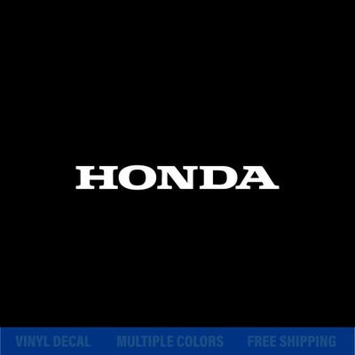 Honda Logo Decal | Premium Vinyl Sticker for Car Truck Motorcycle Window