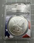2021 American Silver Eagle Type II 2- ANACS MS70 First Strike - .999 Silver 1oz