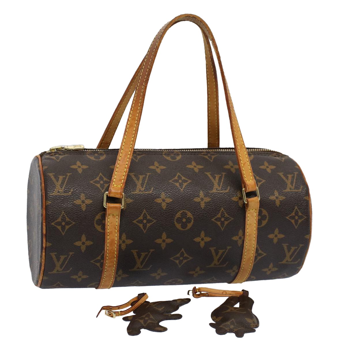 LOUIS VUITTON Monogram Comme Des Garçons Papillon 26 Hand Bag