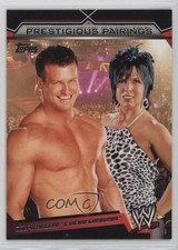 2011 Topps WWE Prestigious Pairings Dolph Ziggler Vickie Guerrero #PP-9 2y0