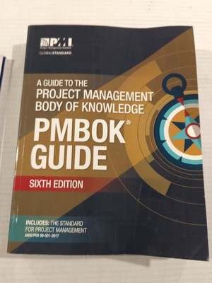 PMBOK GUIDE, 6th Edition, Project Management Institute, (Highlights) Paperback 