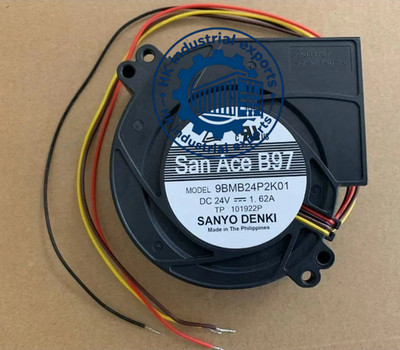 1PCS New SANYO 9BMB24P2K01 24V 1.62A 97x33mm 4wire Cooling Fan  Fast shipment
