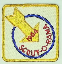 1964 Scout-O-Rama Boy Scout Event Patch