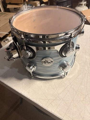 DW Collectors SSC 10 Diameter X 8 Deep Maple Tom Sea Foam Marine - product listing photo