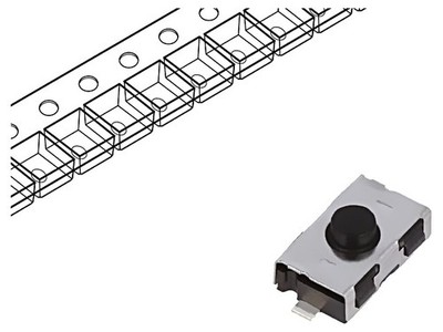 5X KSR231G LFS Mikroschalter TACT SPST-NO Pos: 2 0,05A/32VDC SMT Fehlen 3N C&K