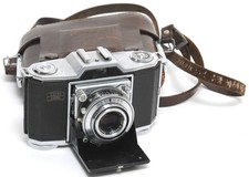  Zeiss Ikon Ikonta 35mm film camera 522/24 w. Zeiss Opton Tessar 2.8/45mm T len