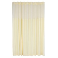 Room Divider Curtain Panel Privacy Screen Curtain Thermal Insulated W/ Mesh Top