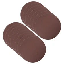 15pcs 8 Inch 200mm 320 Grit Hook and Loop Sanding Discs for Wood Metal